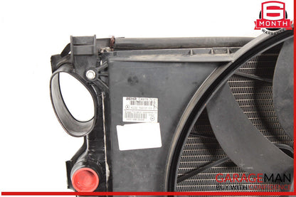 02-06 Mercedes W220 S430 Engine Motor Cooling Fan Shroud w/ Radiator OEM