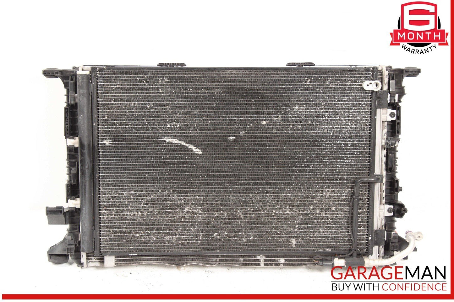 12-18 Audi A8 A7 Engine Cooling Radiator w/ Fan Assembly OEM