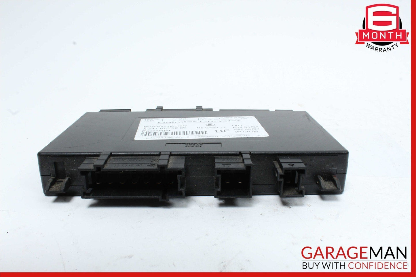 03-12 Mercedes X164 GL450 E350 Under Seat Control Module Front Right Side OEM