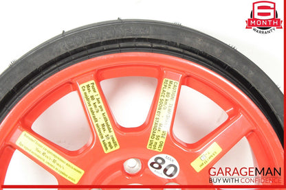 11-18 Porsche Cayenne 958 Emergency Spare Tire Wheel Donut Rim 18 18" OEM