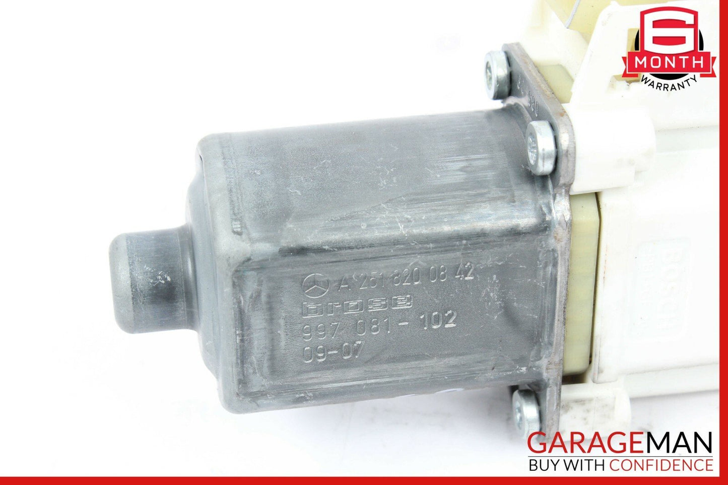 06-13 Mercedes W164 ML350 GL450 Window Regulator Motor Front Right Side OEM