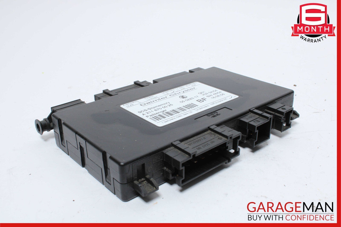 03-12 Mercedes E350 E320 GL450 GL500 CLS550 Front Right Seat Control Module Unit