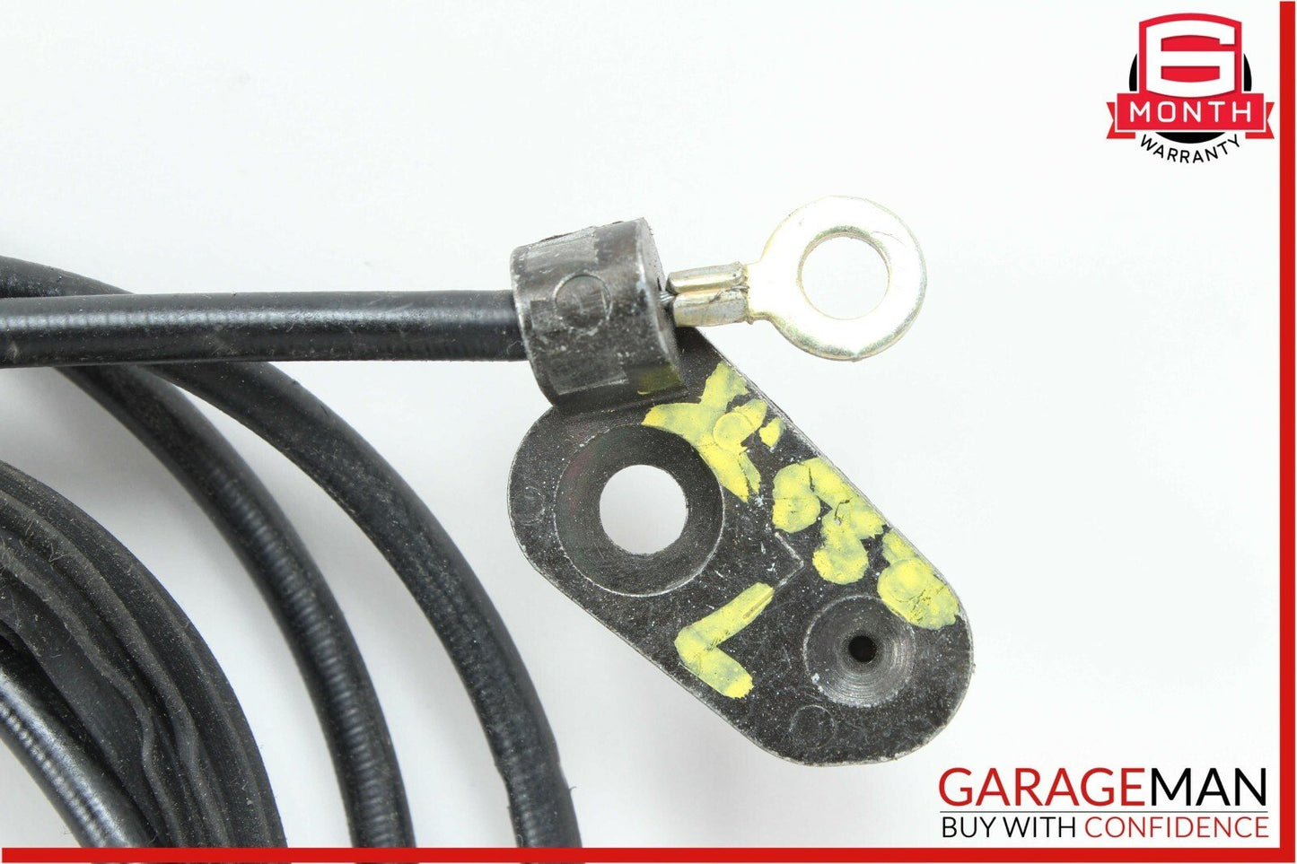 03-11 Mercedes R230 SL500 Rear Left Side Convertible Hinge Cylinder Cable Wire