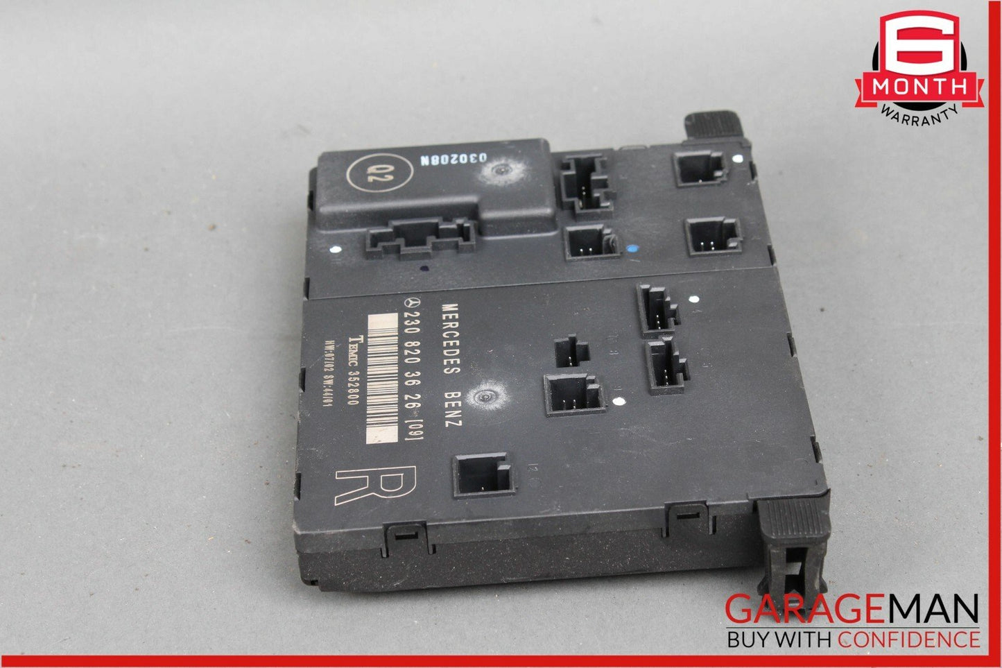 03-08 Mercedes R230 SL500 Door Control Module Right Side 2308203626 OEM