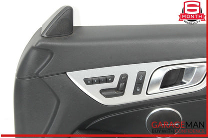 12-16 Mercedes R172 SLK250 SLK300 Front Right Interior Door Panel Black OEM