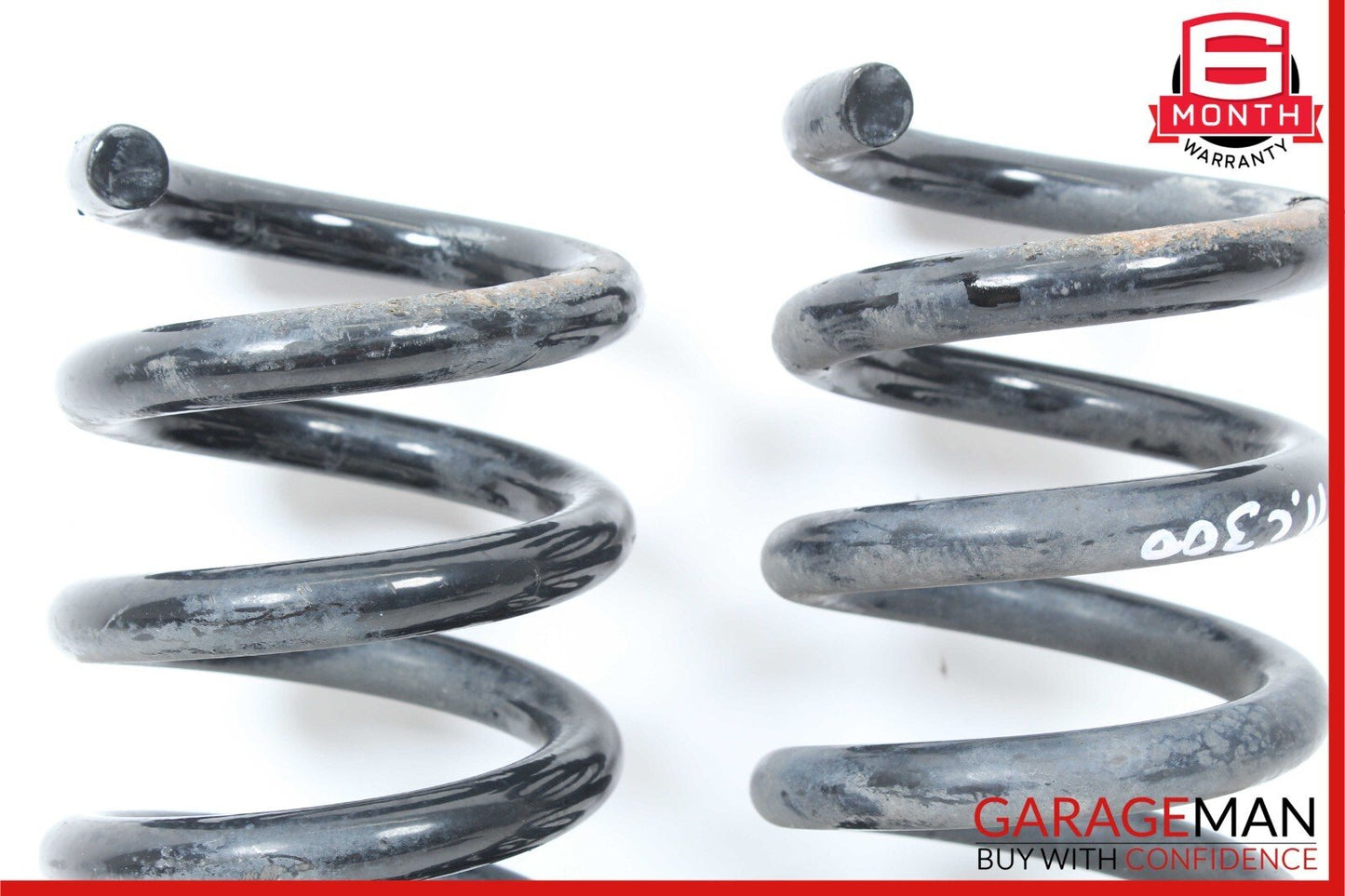 08-14 Mercedes W204 C300 Rear Left & Right Shock Absorber Coil Spring Set OEM
