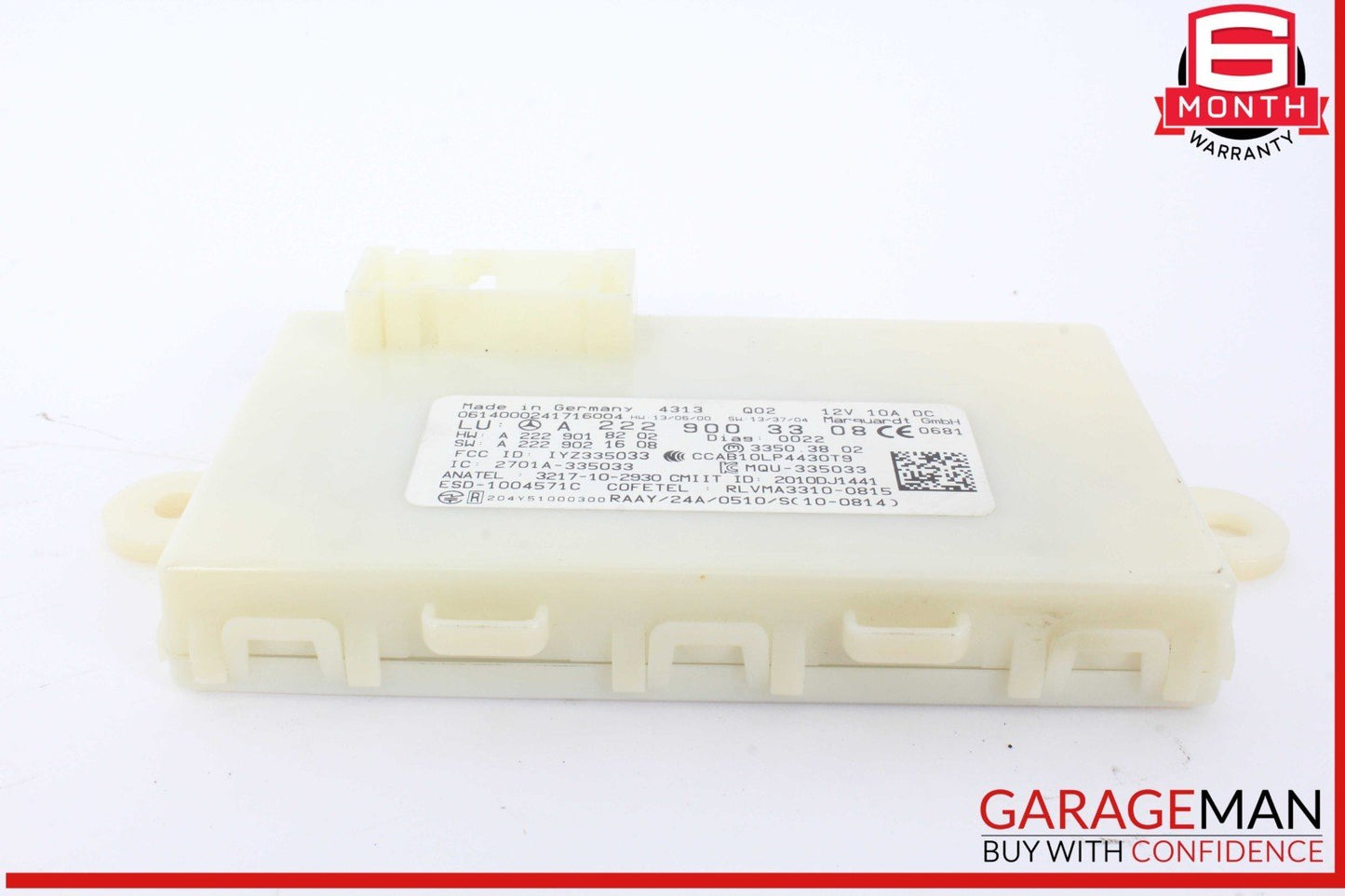 14-19 Mercedes W205 C300 S600 GLC350 S550 Keyless Go Entry Control Module OEM