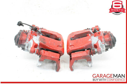 12-17 Audi A7 A6 Rear Left & Right Side Brake Calipers Set of 2 Pc OEM