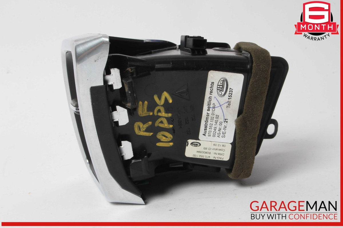 Porsche Panamera 970 Front Right Dashboard AC A/C Outer Air Vent OEM