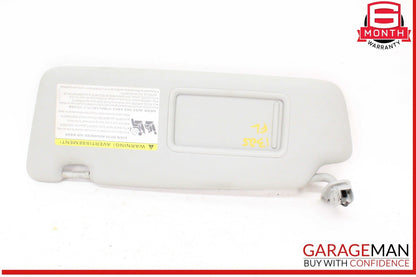 09-17 Audi Q5 A4 A5 S4 S5 Front Left Driver Side Sun Visor Gray 8U0857551F OEM