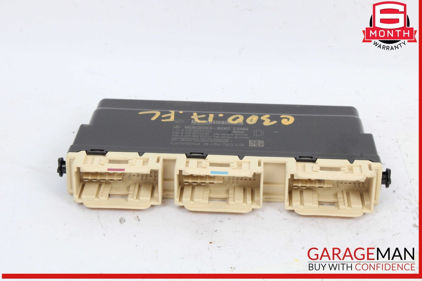 15-20 Mercedes W205 C300 4MATIC Front Left Driver Side Seat Control Module OEM