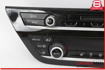 17-20 BMW 530E AC A/C Climate Control Audio Radio Switch Panel 6834437 OEM
