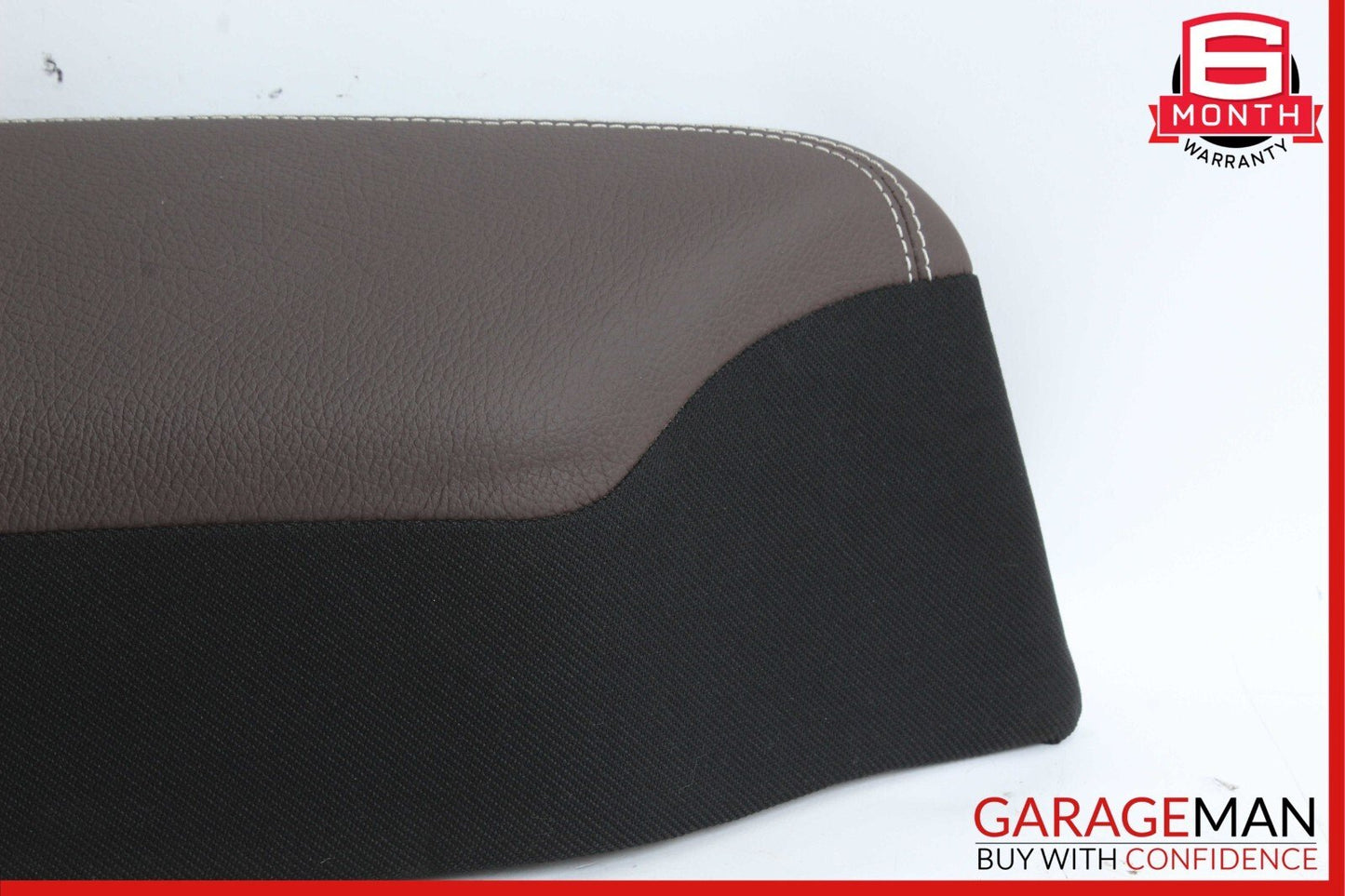 03-09 Mercedes W209 CLK350 Rear Right Passenger Side Bolster Cushion Cover Brown