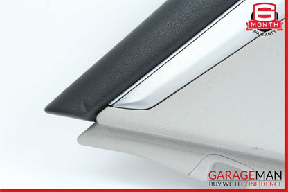 08-14 Mercedes W204 C250 Sedan Rear Left Side Interior Door Panel Cover Gray OEM