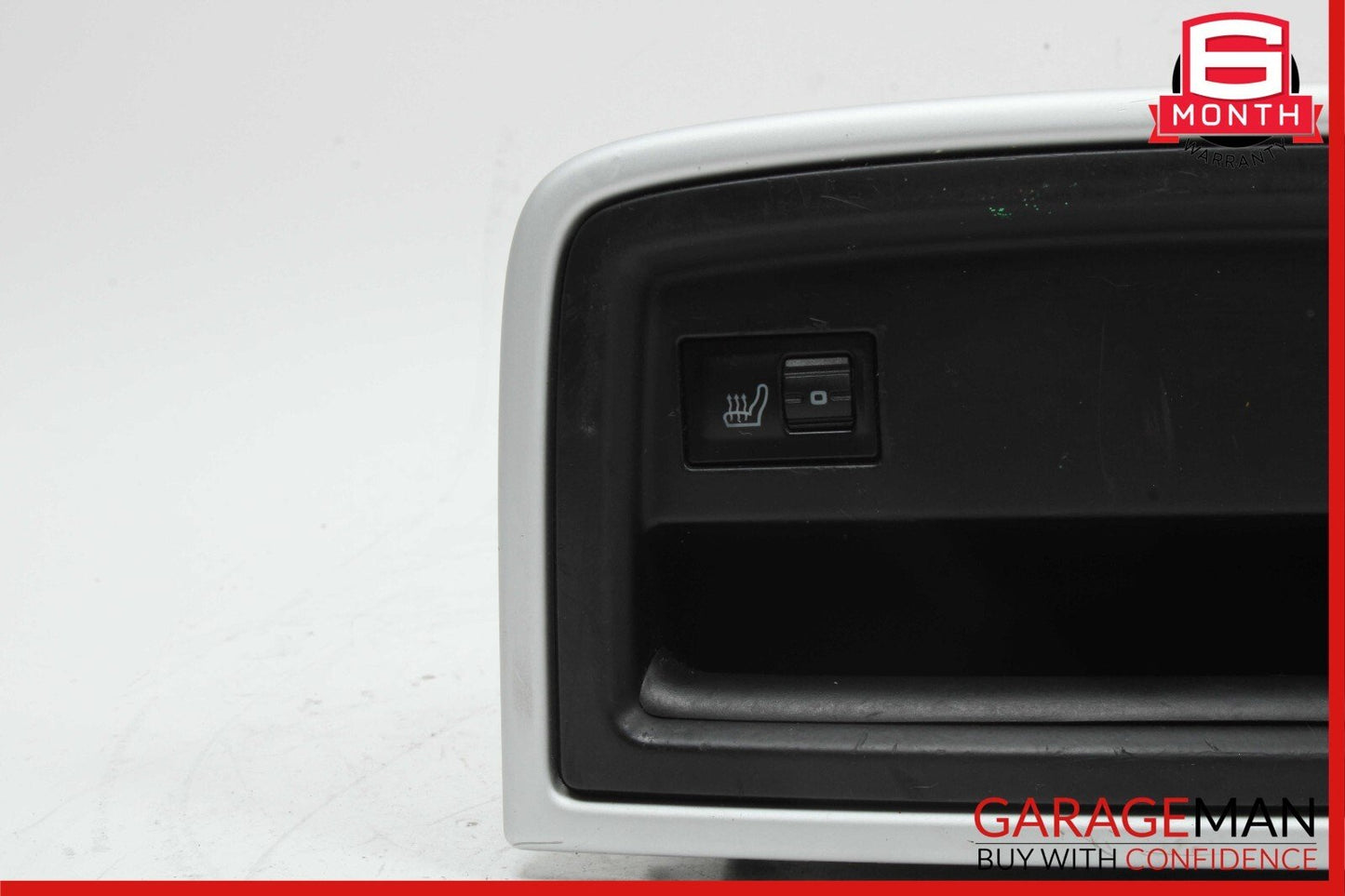 03-10 Porsche Cayenne Rear Center Console Storage Tray Heated Seat Switches OEM