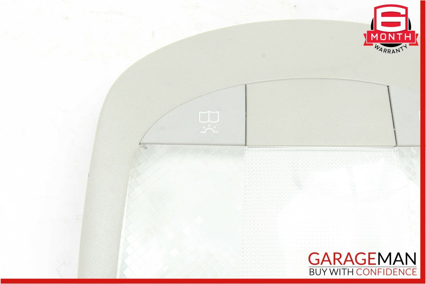 06-12 Mercedes GL450 R350 Rear Overhead Dome Light Reading Map Lamp Gray OEM
