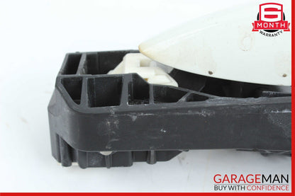 10-13 Mercedes W212 E350 E550 E63 AMG Rear Left Exterior Door Handle White OEM