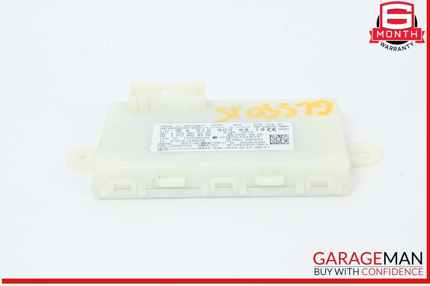 13-20 Mercedes X166 GL550 CLS400 SL550 Keyless Go Entry Control Module OEM