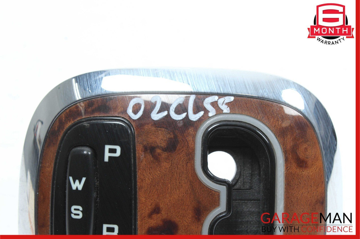 00-06 Mercedes W215 CL55 AMG Center Console Shifter Bezel Trim 2152600196 OEM