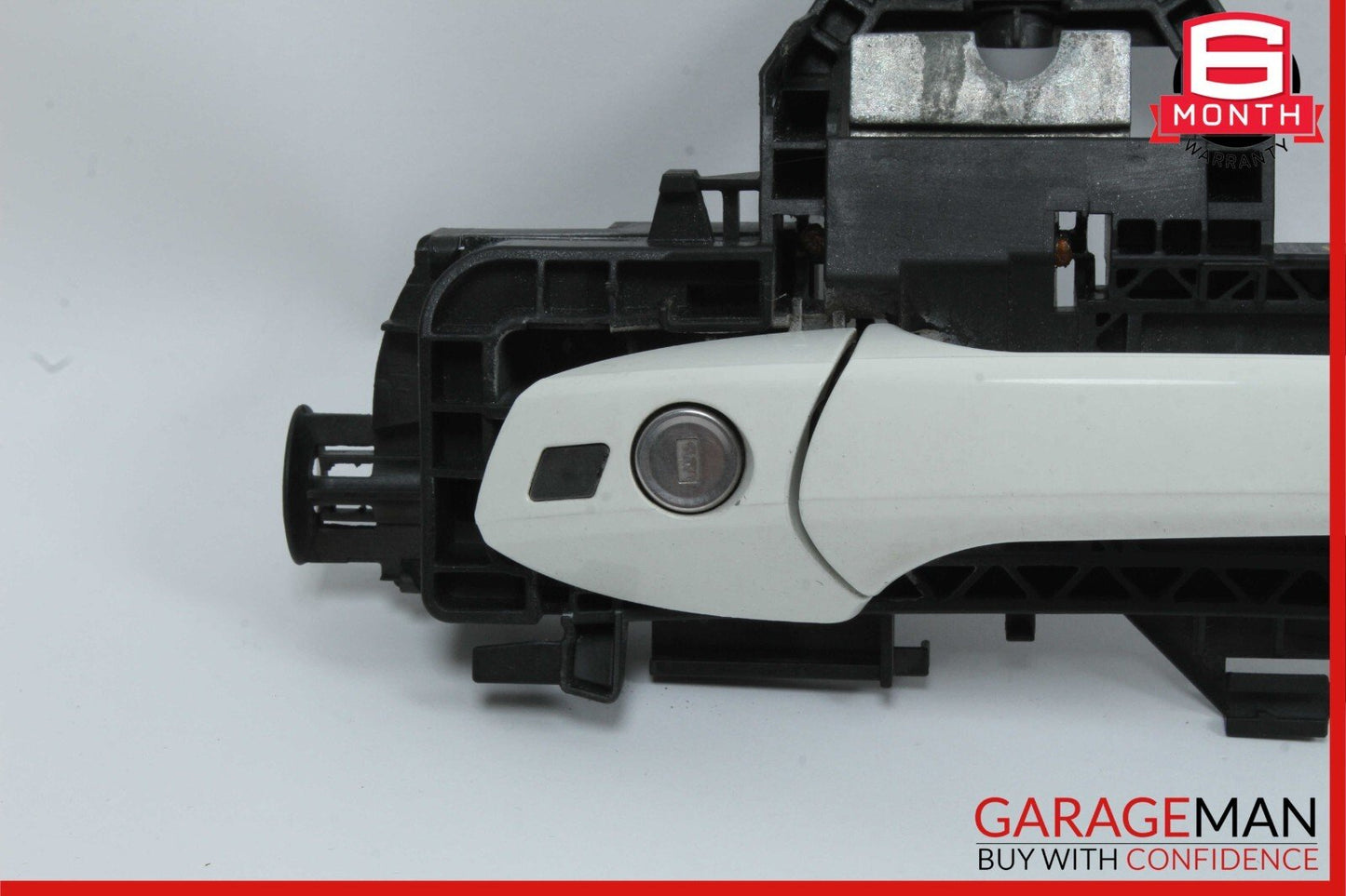 08-14 Mercedes X204 GLK350 Front Left Driver Side Exterior Door Handle White OEM
