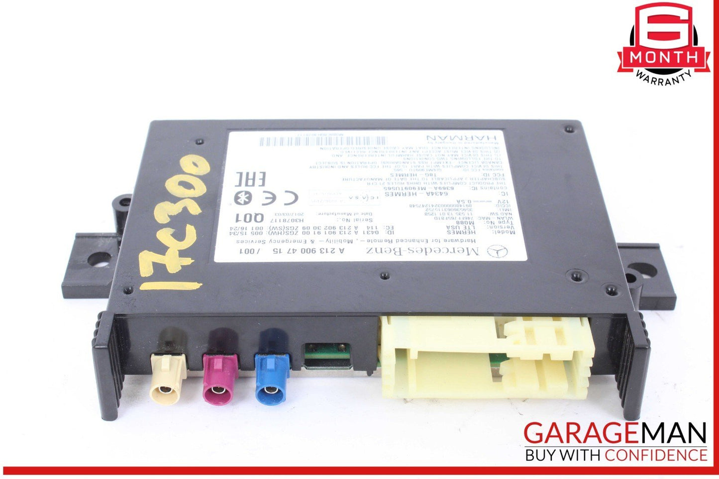 12-23 Mercedes W205 C300 GLC300 Communication Computer Control Module Unit OEM