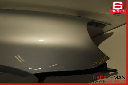 03-06 Porsche Cayenne 955 Front Right Side Wing Fender Panel Cover Silver