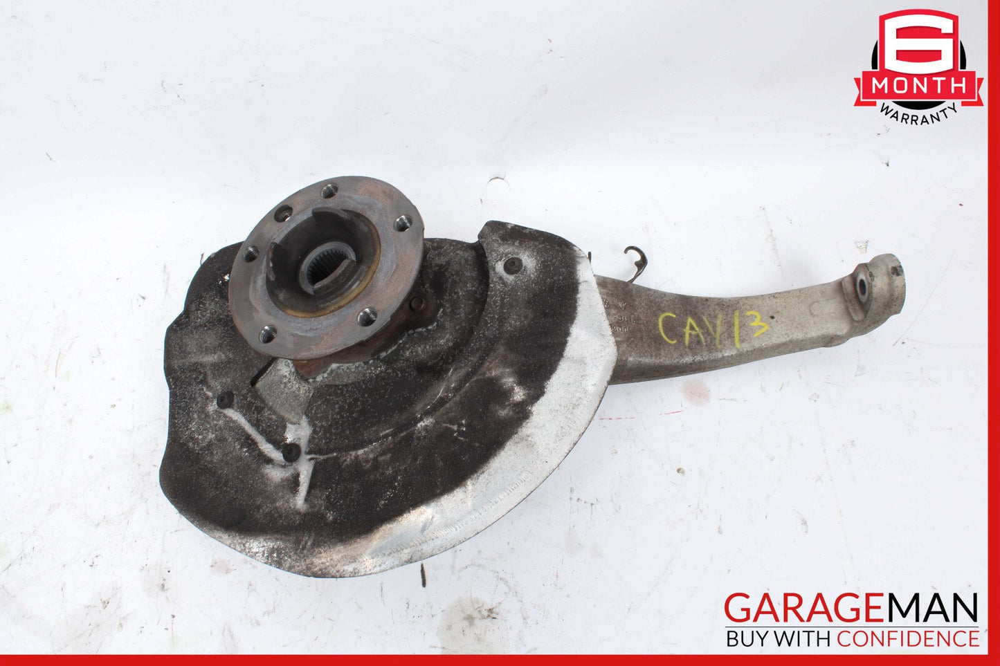 11-18 Porsche Cayenne 958 Front Left Driver Spindle Knuckle Hub Bearing OEM