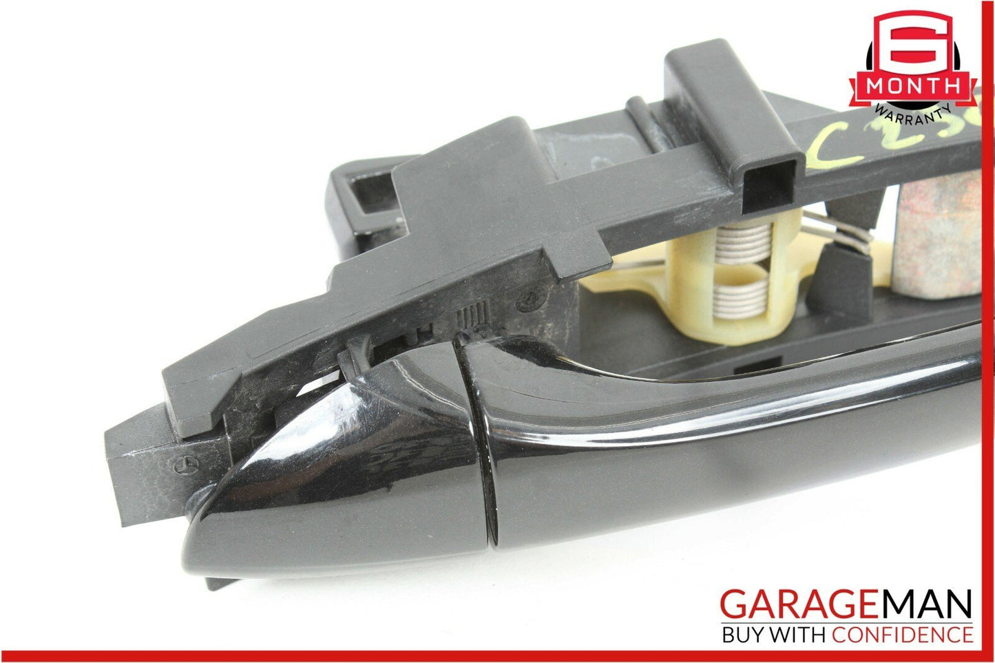 05-07 Mercedes W203 C350 Rear Left Driver Side Exterior Door Handle Black OEM
