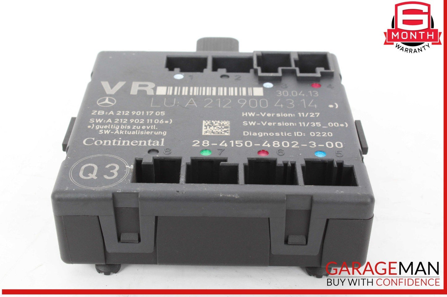 08-18 Mercedes-Benz E350 W212 Right Front Door Control Module 2129004214 OEM