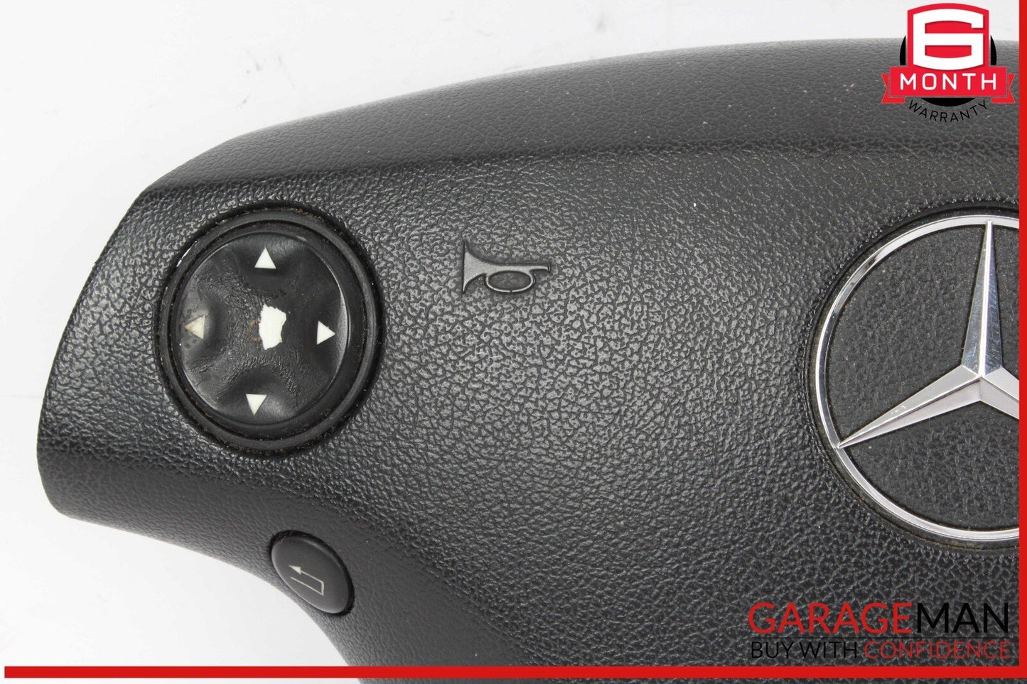 07-10 Mercedes W221 S550 CL550 Steering Wheel Airbag Air Bag Assembly Black OEM