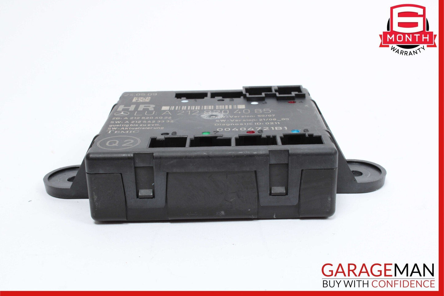 08-18 Mercedes W204 C300 C350 E550 Rear Right Side Door Control Module Unit OEM
