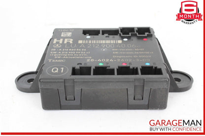 08-18 Mercedes W212 E350 CLS550 Rear Right Side Door Control Module OEM