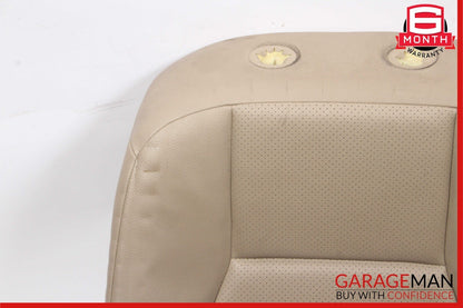 10-15 Mercedes X204 GLK350 Front Left Top Upper Seat Cushion Cover Brown OEM