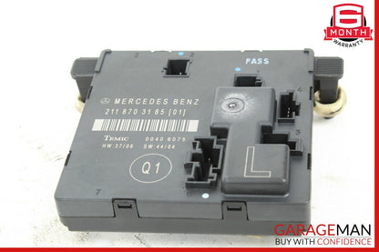 03-09 Mercedes W211 E350 E550 Rear Left Driver Side Door Control Module OEM