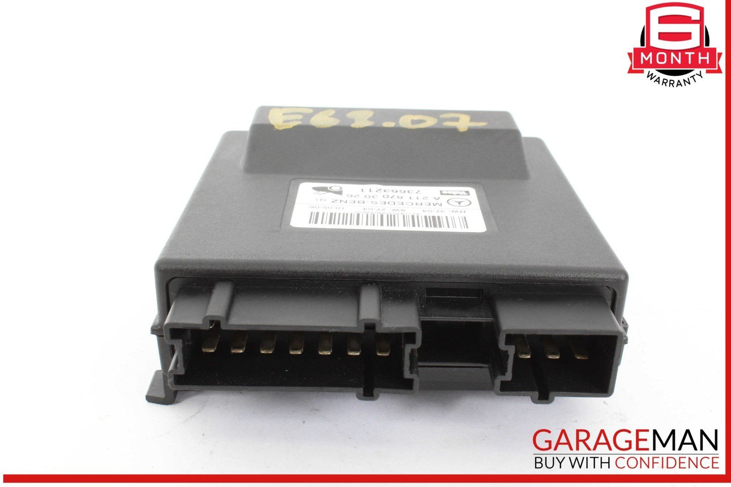 03-09 Mercedes W211 E63 AMG E550 Trunk Release Opener Control Module Unit OEM