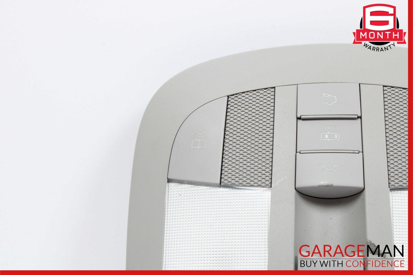 06-13 Mercedes X164 GL450 ML350 R350 Front Overhead Dome Light Lamp Gray OEM