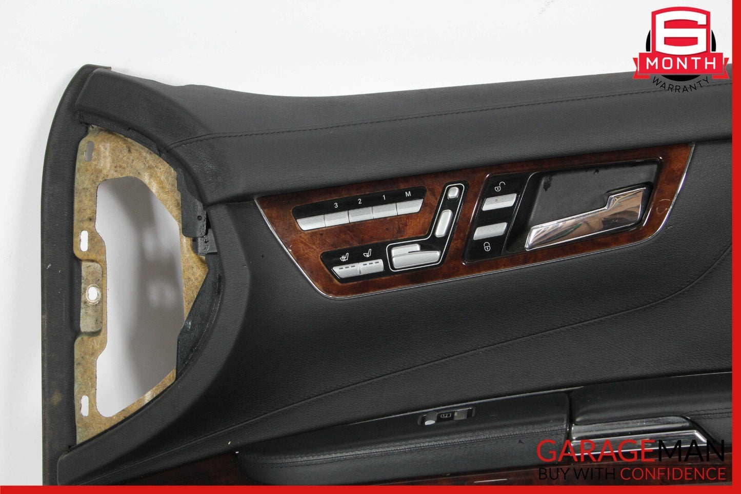 07-10 Mercedes W216 CL550 Front Right Side Interior Door Panel Trim Cover Black