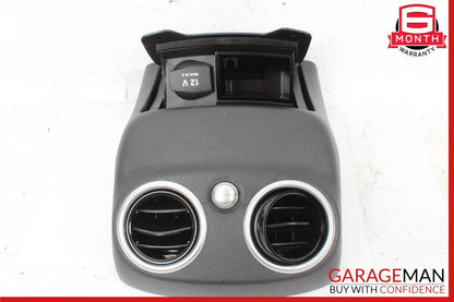 15-20 Mercedes W205 C300 C350 Rear Center Console A/C Air Vent Assy Black