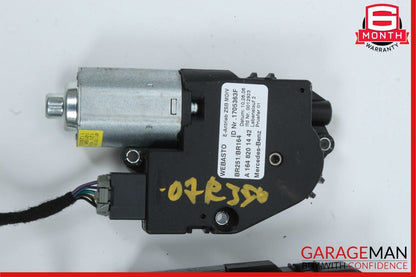 06-12 Mercedes W251 R500 ML550 Panoramic Sunroof Sun Roof Motor Set of 3 Pc