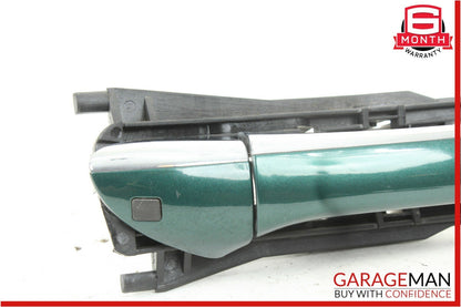 01-04 Mercedes W203 C230 C240 Front Right Exterior Door Handle Assembly Green