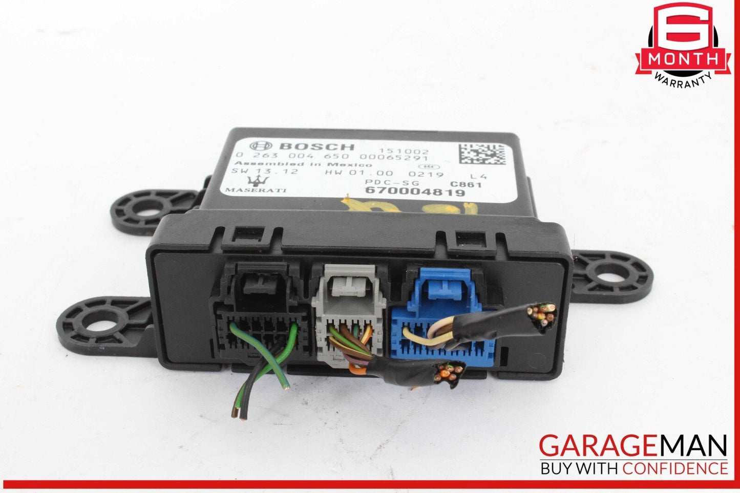 14-18 Maserati Quattroporte Parking Park Sensor Control Module Unit 670004819