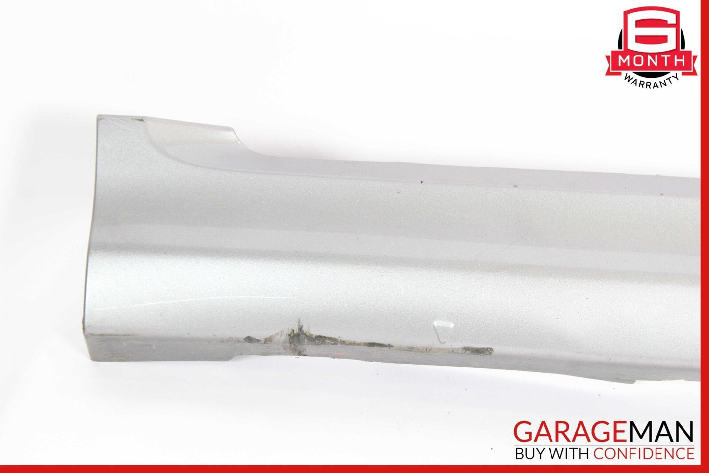 13-19 Fiat 500 Electric Left Driver Side Skirt Rocker Panel Molding Silver OEM