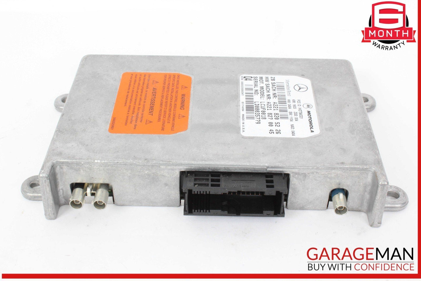 Mercedes R230 SL500 ML350 Voice Communication Control Module 2218205226 OEM