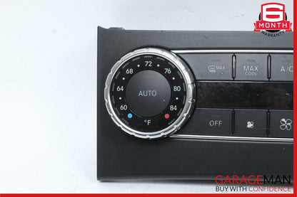 12-14 Mercedes W204 C250 C63 AC A/C Heater Climate Control Switch Trim Assembly