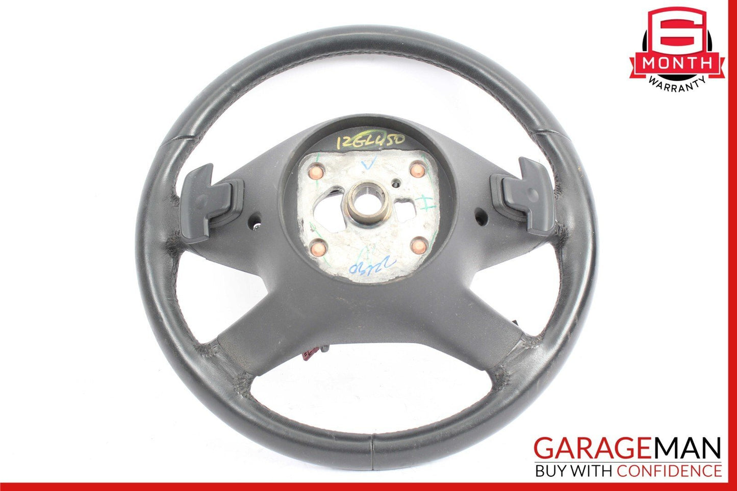 09-13 Mercedes X164 GL450 Driver Steering Wheel Black w/ Paddle Shifters OEM