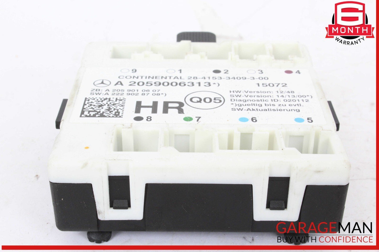 15-18 Mercedes W205 C300 Rear Right Passenger Side Door Control Module Unit OEM