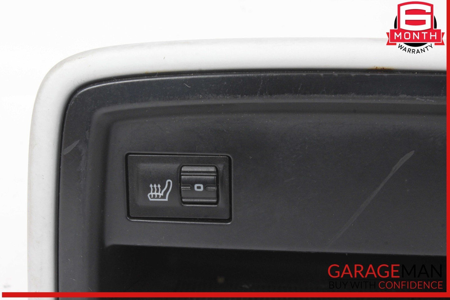 03-10 Porsche Cayenne 955 Rear Center Console Storage Tray Heated Seat Switches
