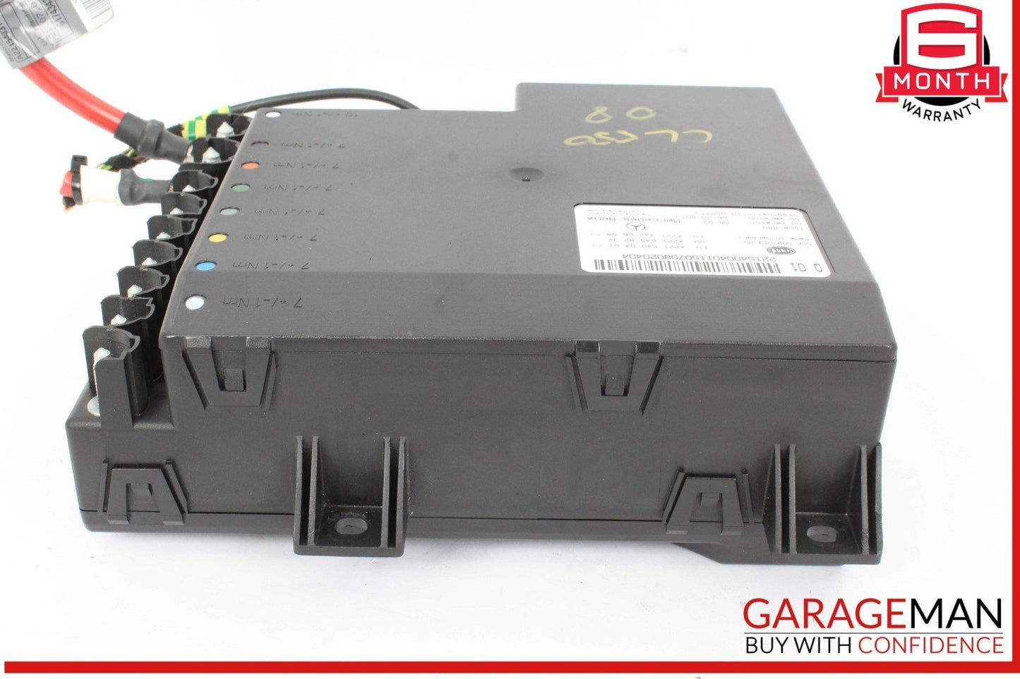 07-14 Mercedes W216 CL550 S550 Electric Power Supply Fuse Box Control Module OEM