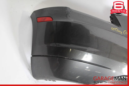04-08 Chrysler Crossfire Rear Bumper Cover Panel Gray OEM