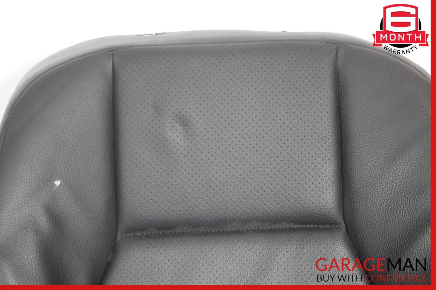12-14 Mercedes W204 C250 C300 Front Right Top Upper Seat Cushion Cover Black OEM